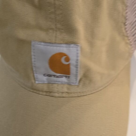 Carhartt Beige and Brown Mesh Cap - Picture 3 of 5